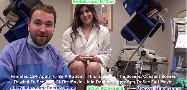 $CLOV Glove In As Doctor Tampa While Experimenting On Human Guinea Pigs Like Sophia Valentina @CaptiveClinic.com